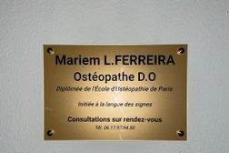 Mariem L.FERREIRA Ostéopathe D.O Photo