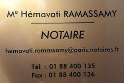 HEMAVATI RAMASSAMY, Notaire PARIS 13 in Paris
