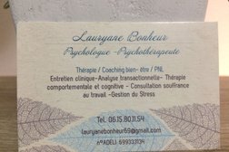 Lauryane BONHEUR - Psychologue -Psy Intégrative -Psychothérapie TCC . Spécialisée en Souffrance au travail . Gestion du Stress. Thérapies Brèves EFT/P in Lyon